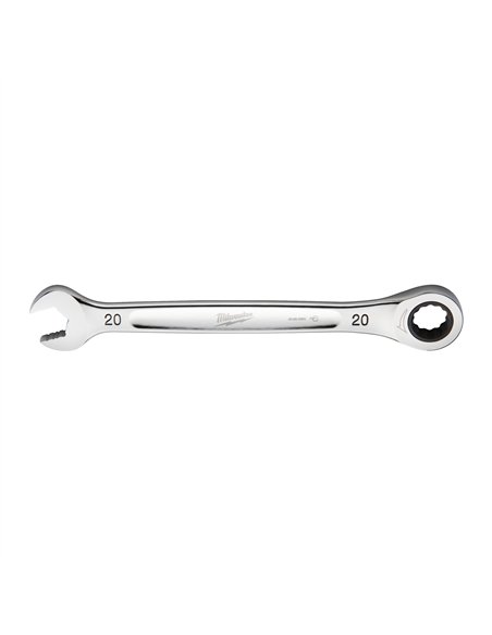 Chei combinate cu clichet MAX BITE - Milwaukee - Maxbite Ratcheting Metric Combination Spanner 20mm - 1 buc - cod 4932471513