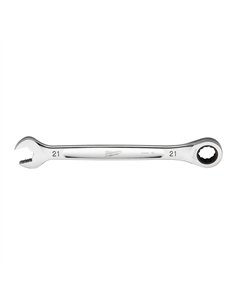 Chei combinate cu clichet MAX BITE - Milwaukee - Maxbite Ratcheting Metric Combination Spanner 21mm - 1 buc - cod 4932471514
