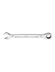Chei combinate cu clichet MAX BITE - Milwaukee - Maxbite Ratcheting Metric Combination Spanner 22mm - 1 buc - cod 4932471515