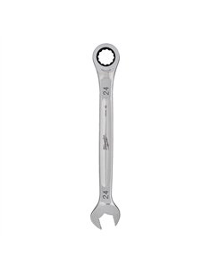 Chei combinate cu clichet MAX BITE - Milwaukee - Maxbite Ratcheting Metric Combination Spanner - 24 mm - cod 4932480211