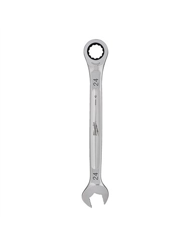 Chei combinate cu clichet MAX BITE - Milwaukee - Maxbite Ratcheting Metric Combination Spanner - 24 mm - cod 4932480211