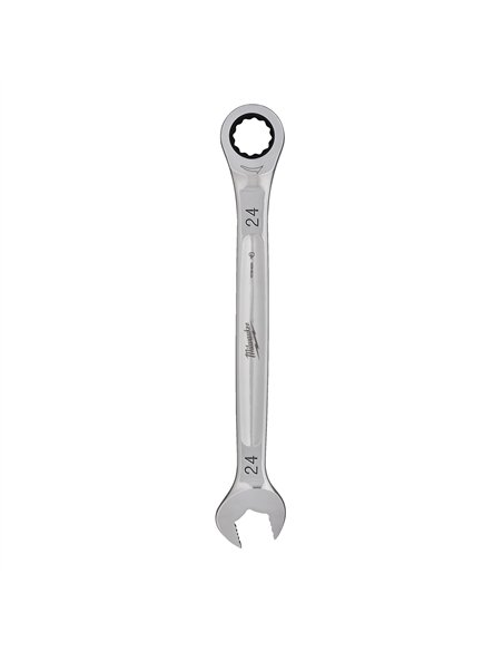 Chei combinate cu clichet MAX BITE - Milwaukee - Maxbite Ratcheting Metric Combination Spanner - 24 mm - cod 4932480211