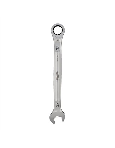 Chei combinate cu clichet MAX BITE - Milwaukee - Maxbite Ratcheting Metric Combination Spanner - 32 mm - cod 4932480215