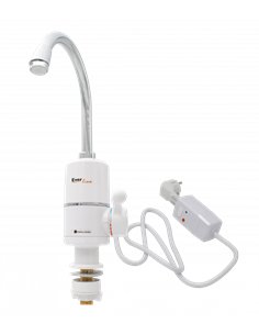 Robinet electric pentru apa calda instant, indicator LED, 3000W  - Everline - EVP-DZ12C3