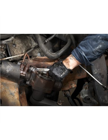 Chei fixe MAX BITE cu clichet si cap pivotant - Milwaukee - Maxbite Flex Head Ratcheting Spanner - Metric - 19 mm - cod 4932480