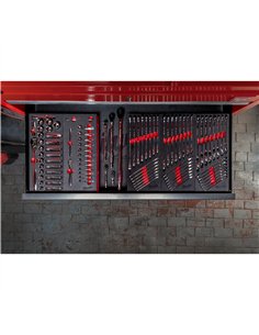 Set insertie spuma chei fixe combinate MAX BITE - Milwaukee - Maxbite Combination Spanner Set Foam Insert - cod 4932479827 2