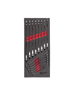 Set insertie spuma chei combinate cu clichet MAX BITE - Milwaukee - Maxbite Ratcheting Combination Spanner Set Foam Insert - co