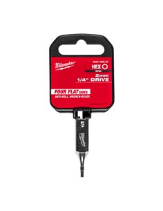 Cap cheie tubulara cu bit 1/4 inch Hex - Milwaukee - 1/4 inch Drive 2 mm Hex Bit Socket - cod 4932480823 2