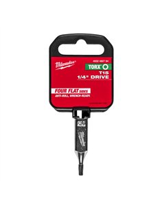 Cap cheie tubulara cu bit 1/4 inch Torx - Milwaukee - 1/4 inch Drive T15 Torx Bit Socket - cod 4932480794 2