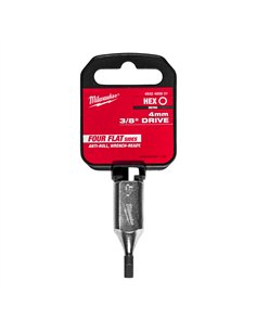 Cap cheie tubulara cu bit 3/8 inch Hex - Milwaukee - 3/8 inch Drive 4 mm Hex Bit Socket - cod 4932480831 2