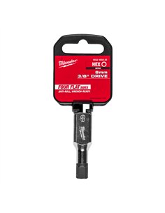 Cap cheie tubulara cu bit 3/8 inch Hex - Milwaukee - 3/8 inch Drive 8 mm Hex Bit Socket - cod 4932480835 2