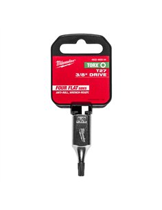 Cap cheie tubulara cu bit Torx 3/8 inch - Milwaukee - 3/8 inch Drive T27 Torx Bit Socket - cod 4932480804 2