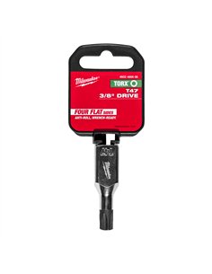 Cap cheie tubulara cu bit Torx 3/8 inch - Milwaukee - 3/8 inch Drive T47 Torx Bit Socket - cod 4932480808 2
