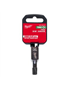 Cap cheie tubulara cu bit Torx 3/8 inch - Milwaukee - 3/8 inch Drive T50 Torx Bit Socket - cod 4932480809 2