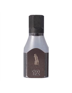 Cap cheie tubulara cu bit 1/2 inch, hex - Milwaukee - 1/2 inch Drive 12mm Hex Bit Socket - cod 4932480849