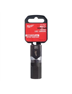 Cap cheie tubulara cu bit 1/2 inch, hex - Milwaukee - 1/2 inch Drive 19mm Hex Bit Socket - cod 4932480852 2