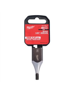 Cap cheie tubulara cu bit 1/2 inch, hex - Milwaukee - 1/2 inch Drive 5mm Hex Bit Socket - cod 4932480843 2
