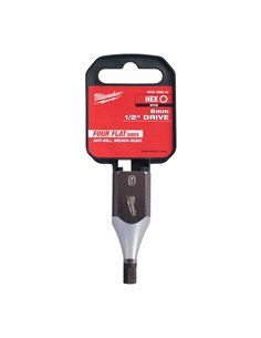 Cap cheie tubulara cu bit 1/2 inch, hex - Milwaukee - 1/2 inch Drive 6mm Hex Bit Socket - cod 4932480844 2