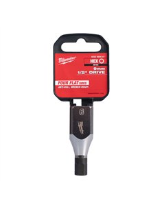 Cap cheie tubulara cu bit 1/2 inch, hex - Milwaukee - 1/2 inch Drive 9mm Hex Bit Socket - cod 4932480847 2