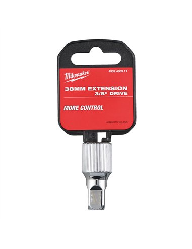 Prelungitoare 3/8 inch - Milwaukee - 3/8 inch Drive 38 mm Extension - cod 4932480911