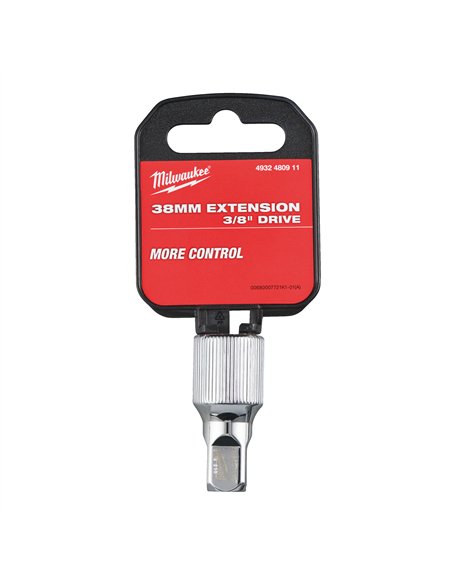 Prelungitoare 3/8 inch - Milwaukee - 3/8 inch Drive 38 mm Extension - cod 4932480911