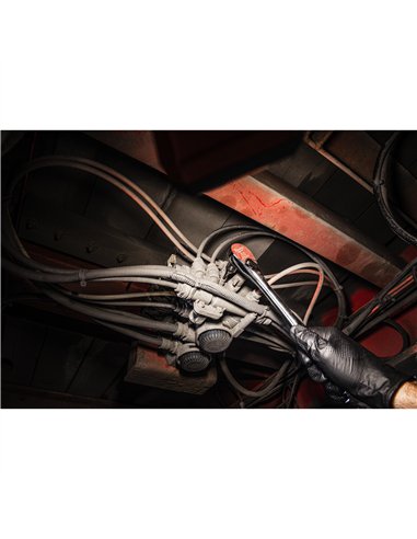 Set cap cheie tubulara cu bit 1/2 inch, torx - Milwaukee - 1/2 inch Drive Torx Bit Socket Set - 9 buc - cod 4932480822