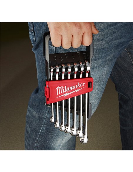 Seturi chei combinate MAX BITE - Milwaukee - 7 buc Maxbite Metric Comb. Spanner Set – 1 buc - cod 4932464257