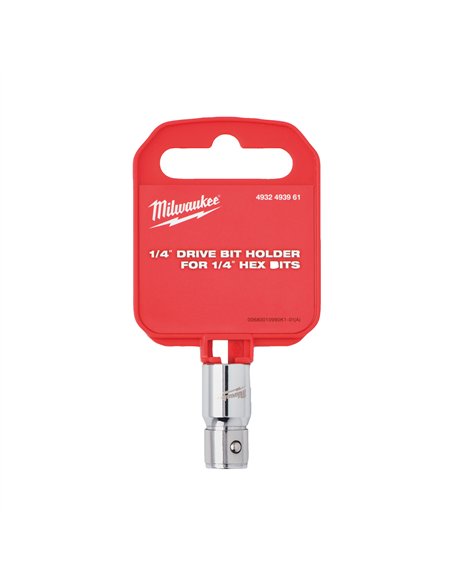 Suport biti 1/4 inch - Milwaukee - 1/4 inch Drive Bit Holder for 1/4 inch Hex Bits - cod 4932493961