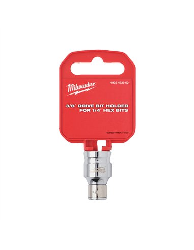 Suport biti 3/8 inch - Milwaukee - 3/8 inch Drive Bit Holder for 1/4 inch Hex Bits - cod 4932493962