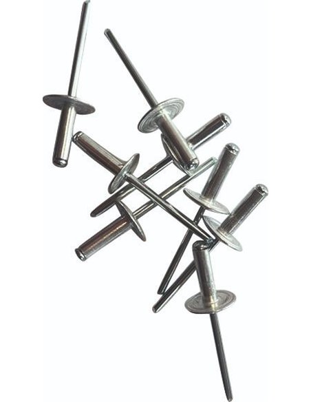 Pop nit aluminiu 4.8mm x 16mm x 16mm [set 500 buc]