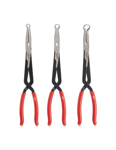Clesti pentru fixare furtun - Milwaukee - Hose Grip Pliers 3 buc Set - cod 4932492503