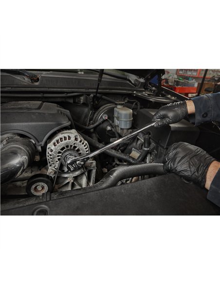 Antrenor cu clichet 1/2 inch - Milwaukee - 1/2 inch Drive Long Ratchet - cod 4932479654