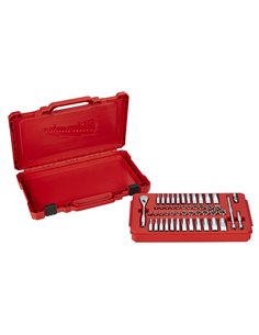 Antrenor cu clichet si chei tubulare - seturi - Milwaukee - 1/4 Drive 2 8 buc Ratchet + Socket Set Metric - cod 4932464943 2