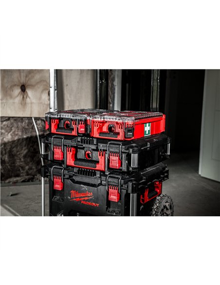 Trusa PACKOUT de prim ajutor DIN 13157 - Milwaukee - Packout First Aid Kit DIN 13157 - cod 4932478879
