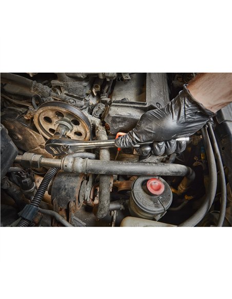 Cheie tubulara 1/4 inch cu FOUR FLAT - Milwaukee - 1/4 Drive Socket - Metric Deep - 15 mm - cod 4932478335