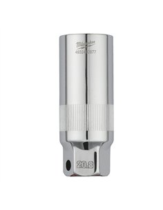 Chei tubulare 3/8 inch pentru bujii - Milwaukee - 3/8 inch Drive 20.8MM Spark Plug Socket - cod 4932480677