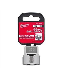 Cheie tubulara 3/8 inch - Milwaukee - 3/8 Drive Socket Metric Standard - 22 mm - cod 4932479998 2