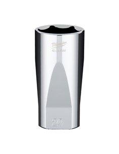 Cheie tubulara 3/8 inch - Milwaukee - 3/8 Drive Socket Metric Deep - 24 mm - cod 4932480005