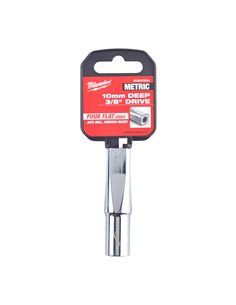 Cheie tubulara 3/8 inch - Milwaukee - 3/8 Drive Socket - Metric Deep - 10 mm - cod 4932478354 2