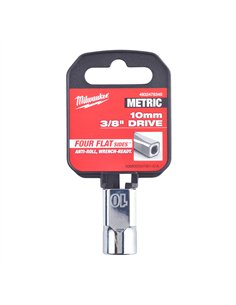 Cheie tubulara 3/8 inch - Milwaukee - 3/8 Drive Socket - Metric Standard - 10 mm - cod 4932478340 2