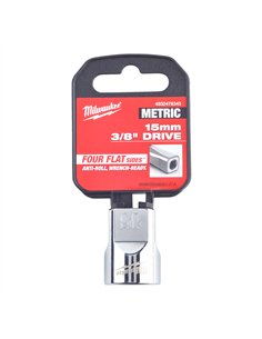 Cheie tubulara 3/8 inch - Milwaukee - 3/8 Drive Socket - Metric Standard - 15 mm - cod 4932478345 2