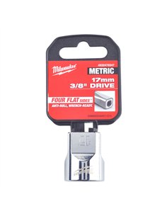 Cheie tubulara 3/8 inch - Milwaukee - 3/8 Drive Socket - Metric Standard - 17 mm - cod 4932478347 2