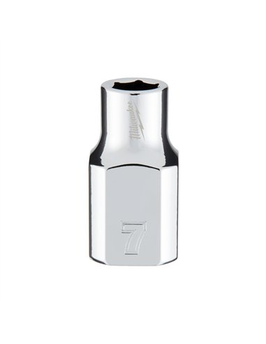 Cheie tubulara 3/8 inch - Milwaukee - 3/8 Drive Socket - Metric Standard - 7 mm - cod 4932478337