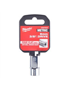 Cheie tubulara 3/8 inch - Milwaukee - 3/8 Drive Socket - Metric Standard - 9 mm - cod 4932478339 2
