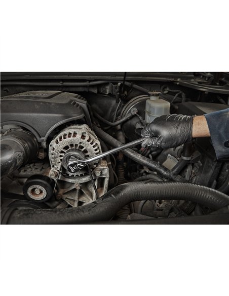 Antrenor cu clichet 3/8 inch - Milwaukee - 3/8 inch Drive Long Ratchet - cod 4932479651