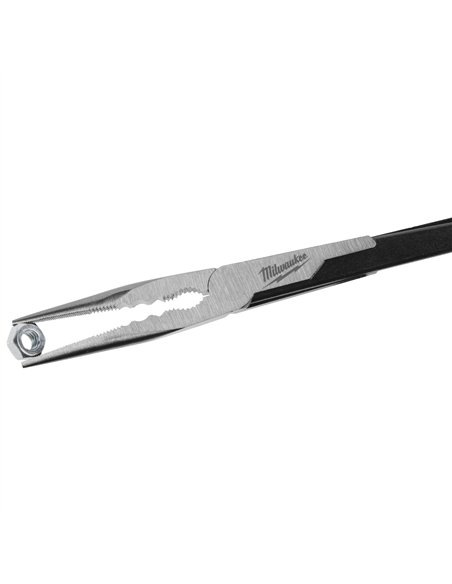 Cleste cu nas lung - Milwaukee - Long Reach Plier - Straight - cod 4932492497