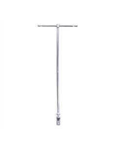 Cheie cu maner T si cap pivotant Hex - Milwaukee - T-bar handle with swivel socket Hex 12mm - cod 4932492681