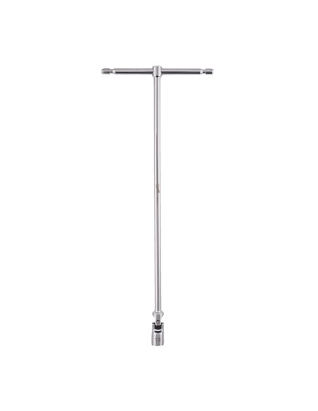 Cheie cu maner T si cap pivotant Hex - Milwaukee - T-bar handle with swivel socket Hex 13mm - cod 4932492682