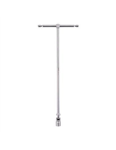Cheie cu maner T si cap pivotant Hex - Milwaukee - T-bar handle with swivel socket Hex 14mm - cod 4932492683