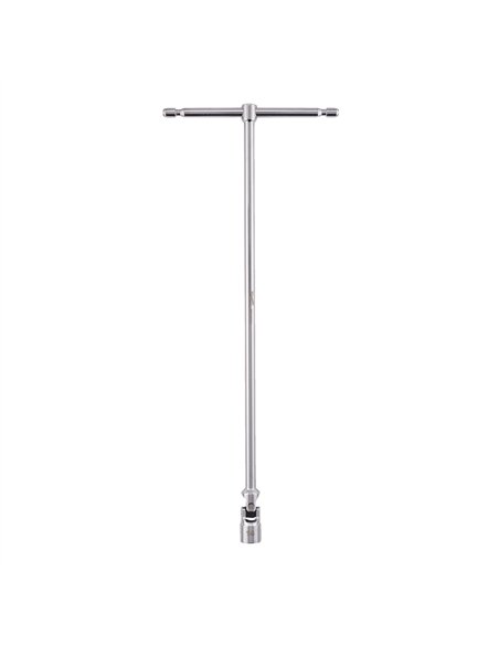 Cheie cu maner T si cap pivotant Hex - Milwaukee - T-bar handle with swivel socket Hex 14mm - cod 4932492683